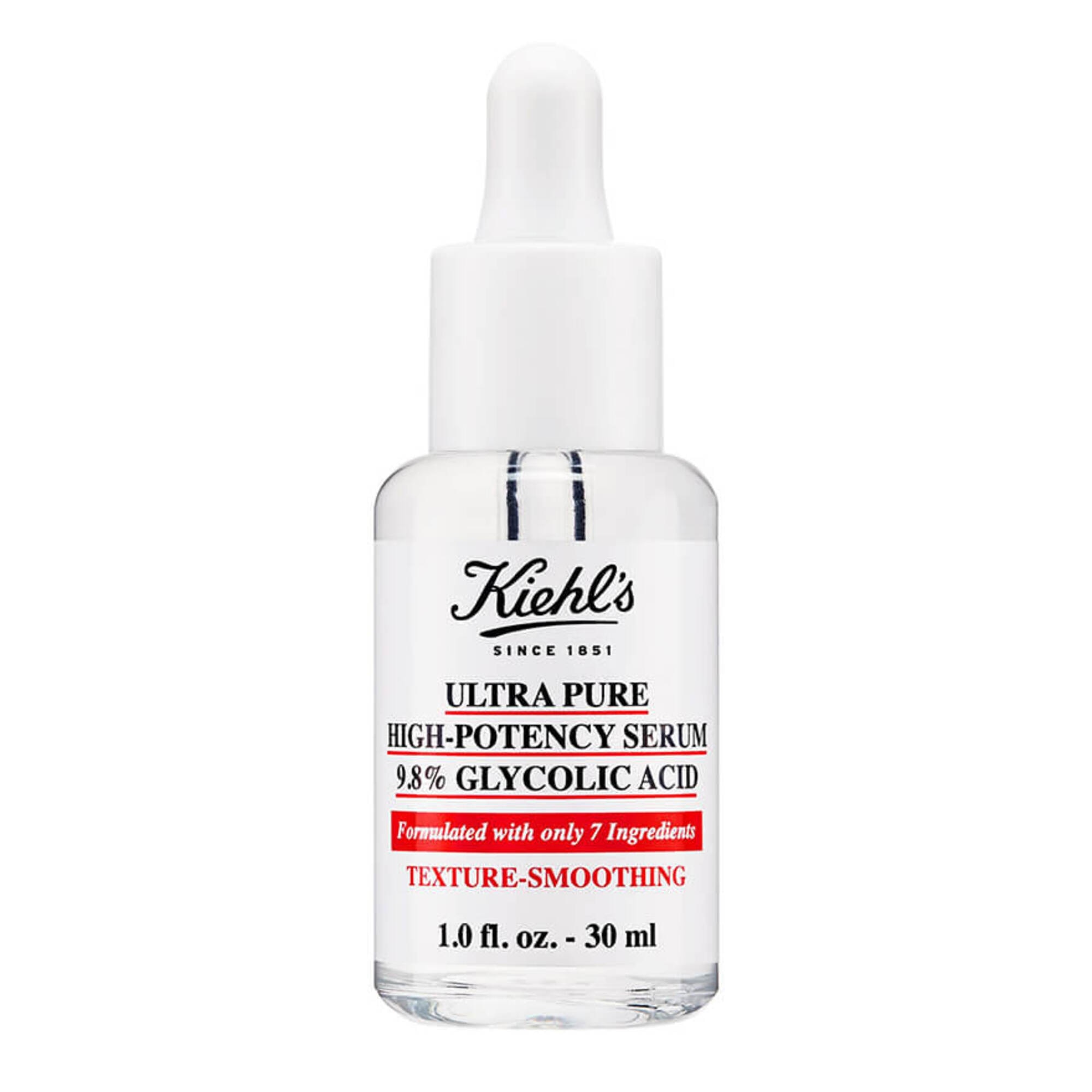 30 ML Kiehl's Ultra Pure High-Potency Glykolsäure-Gesichtsserum 1 of 2