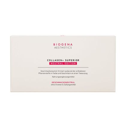 161 G Biogena AESTHETICS Collagen + Superior, Neutral, 21 Stück Trinkpulversachets  1 of 4 