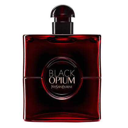 90 ML Yves Saint Laurent BLACK OPIUM OVER RED Eau de Parfum  1 of 3 