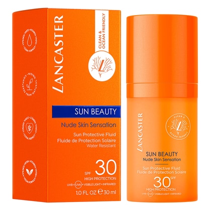 30 ML Lancaster SUN BEAUTY CARE SPF 30 Gesichtsfluid  1 of 3 