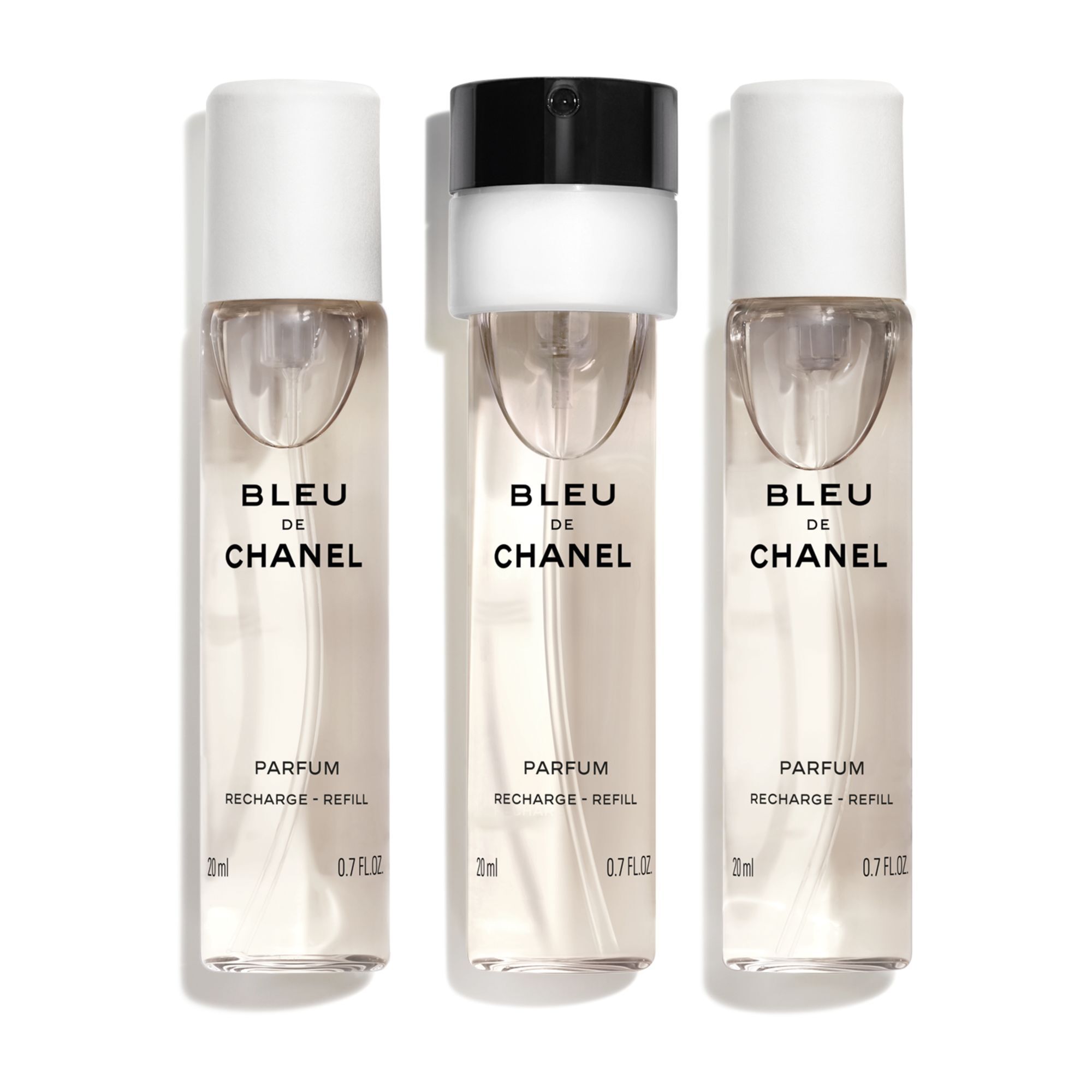 60 ML CHANEL BLEU DE CHANEL Parfum Nachfüllbares Twist-and-Spray 1 of 2 Parfum Nachfüllbares Twist-and-Spray