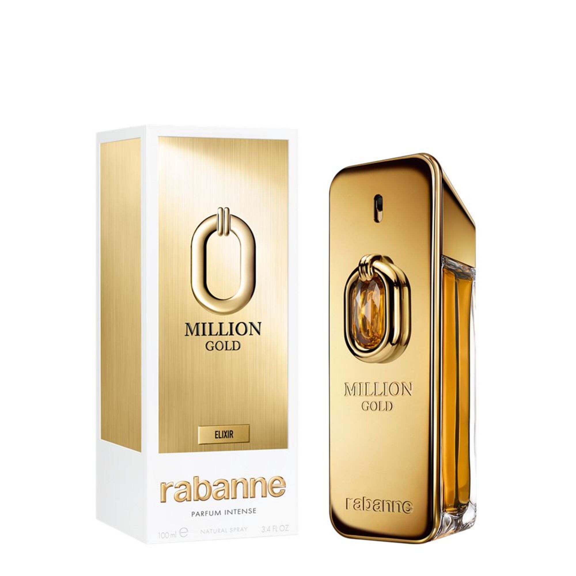 100 ML Rabanne MILLION GOLD Eau de Parfum Intense  1 of 2 