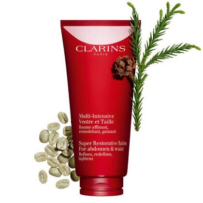 200 ML Clarins Die straffende Körperpflege hilft, das Erscheinungsbild von Körperpartien zu verfeinern, die zu Spannkraftverlust neigen, insbesondere aufgrund von hormonellen Umstellungen bei Frauen ab 50. Körperpflege  1 of 3 