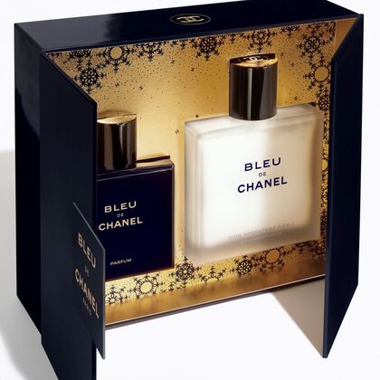 50 ML CHANEL BLEU DE CHANEL PARFUM 50 ML UND 3-IN-1 FEUCHTIGKEITSPFLEGE 90 ML  1 of 2 