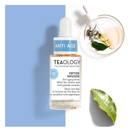 15 ML TEAOLOGY TEAOLOGY WHITE TEA Peptide Infusion Anti-Aging-Serum  1 of 3 