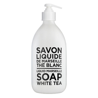 495 ML Compagnie de Provence WHITE TEA LIQUID MARSEILLE SOAP  1 of 2 