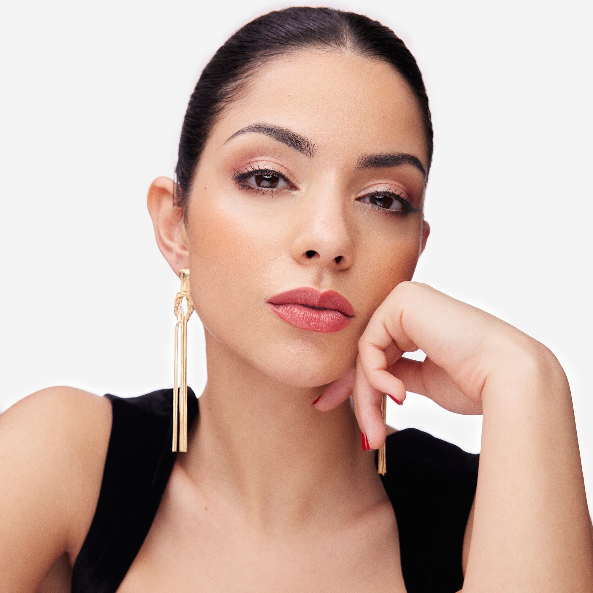 Satinierter Lippenstift