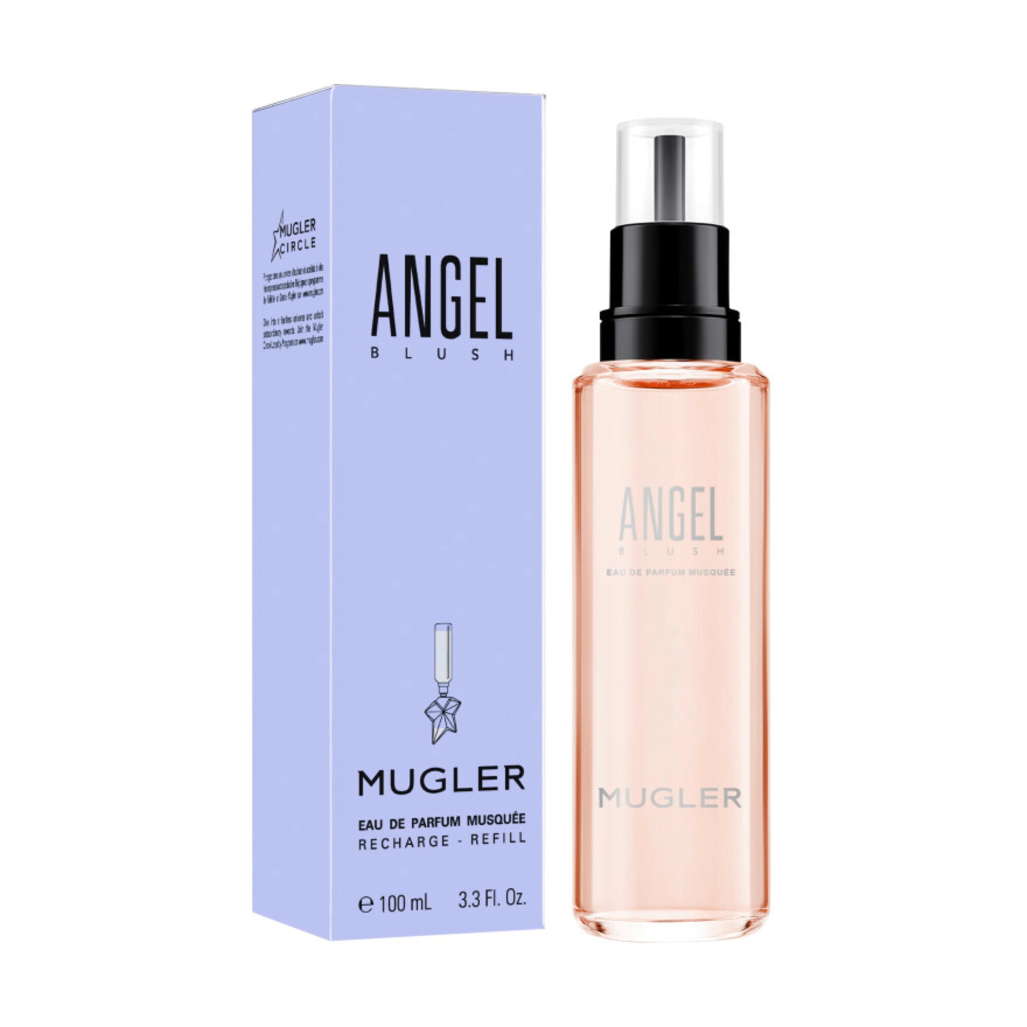100 ML Mugler Angel Blush Refill Eau de Parfum  1 of 7 