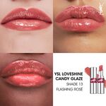 3 G Yves Saint Laurent LOVESHINE LIP YSL LIPGL. 13 CAND 3 of 3 YSL LIPGL. 13 CAND
