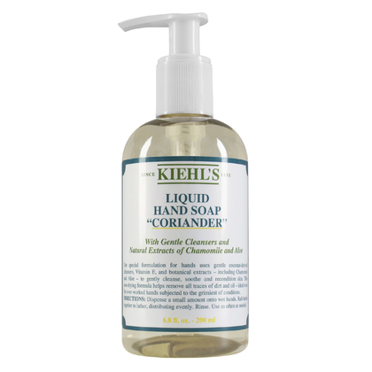 250 ML Kiehl's HAND CLEANSER Liquid Hand Soap - Coriander  1 of 1 