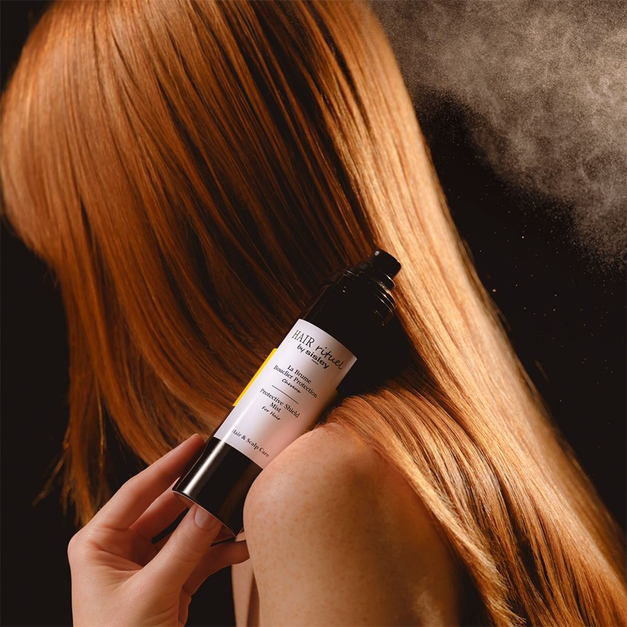 Schützendes Haarspray