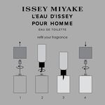 150 ML Issey Miyake L'EAU D'ISSEY HOMME L'Eau d'Issey pour Homme Eau de Toilette Refill 3 of 3 L'Eau d'Issey pour Homme Eau de Toilette Refill