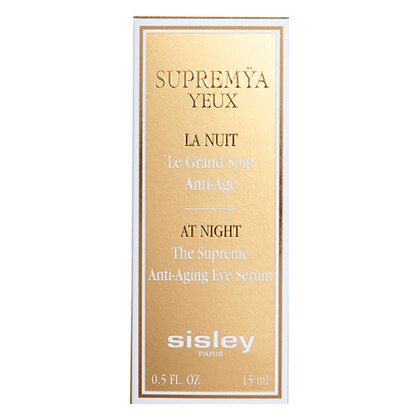 15 ML Sisley SUPREMŸA LA NUIT Luxuriöse Anti-Aging-Nachtpflege für die Augenpartie  1 of 3 