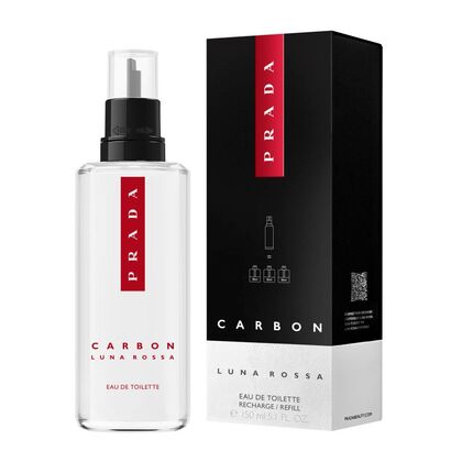 150 ML Prada LUNA ROSSA CARBON Eau de Toilette Refill  1 of 3 