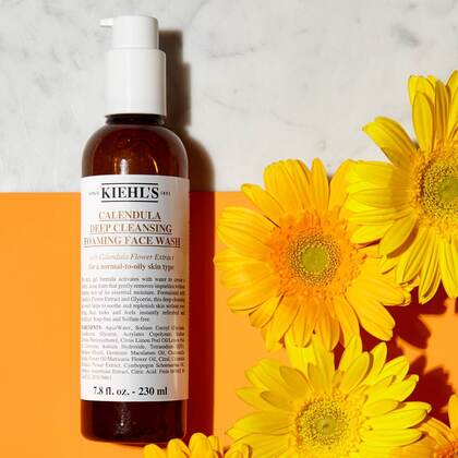 230 ML Kiehl's CALENDULA Deep Cleansing Foaming Gesichtsreinigung  1 of 3 