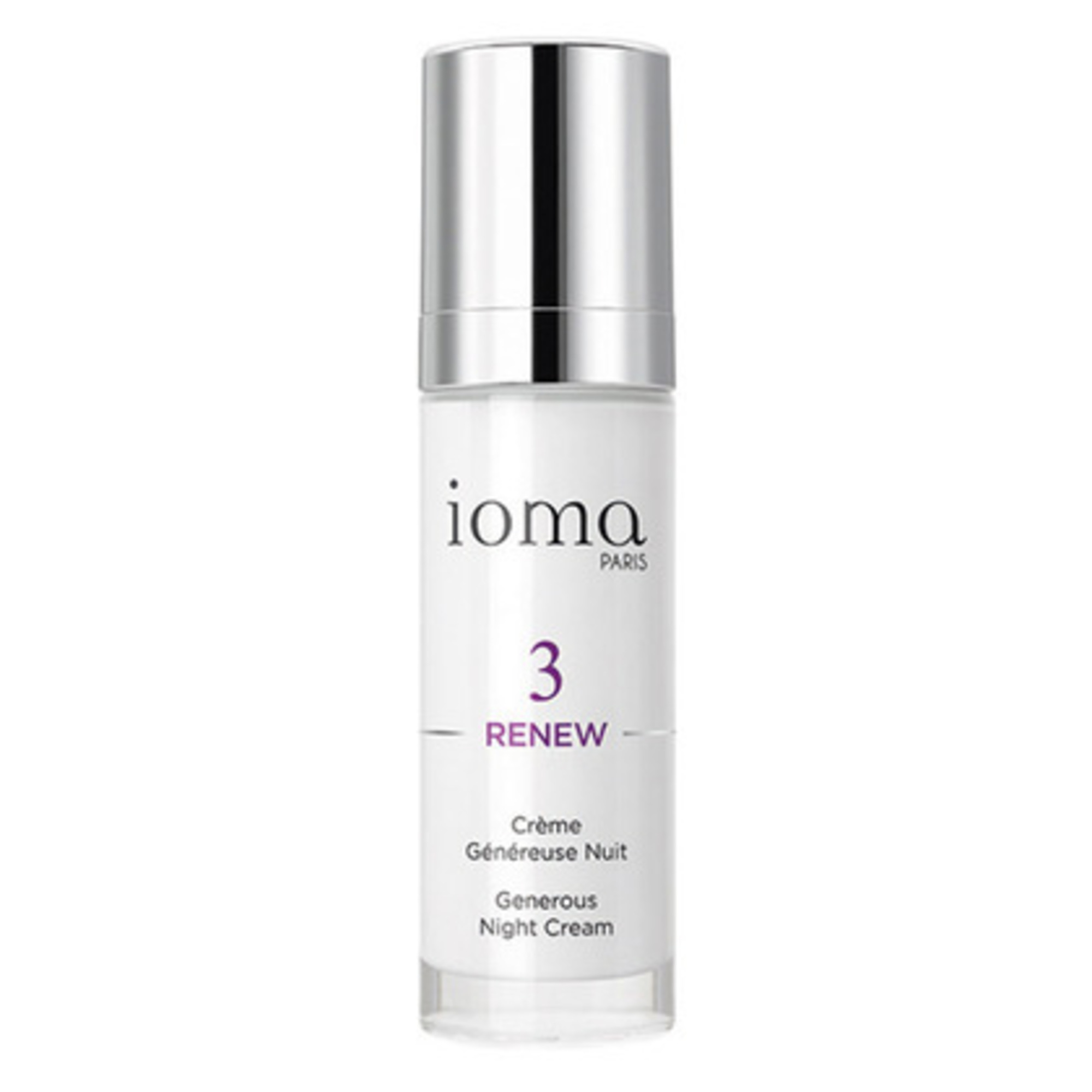 30 ML Ioma 3 - RENEW Generous Night Cream Gesichtscreme  Generous Night Cream Gesichtscreme