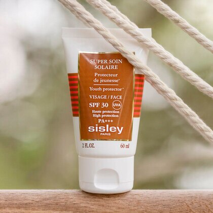 60 ML Sisley SUPER SOIN SOLAIRE VISAGE Sonnencreme fürs Gesicht mit UVA UVB Schutz SPF 30  1 of 3 