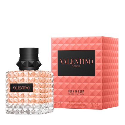 30 ML Valentino BIR CORAL FANTASY DONNA Eau de Parfum  1 of 3 