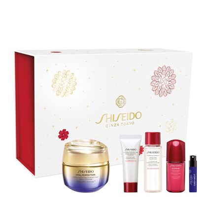 50 ML Shiseido VITAL PERFECTION Vital Perfection Uplifting And Firming Cream Advanced Holiday Kit  1 of 5 