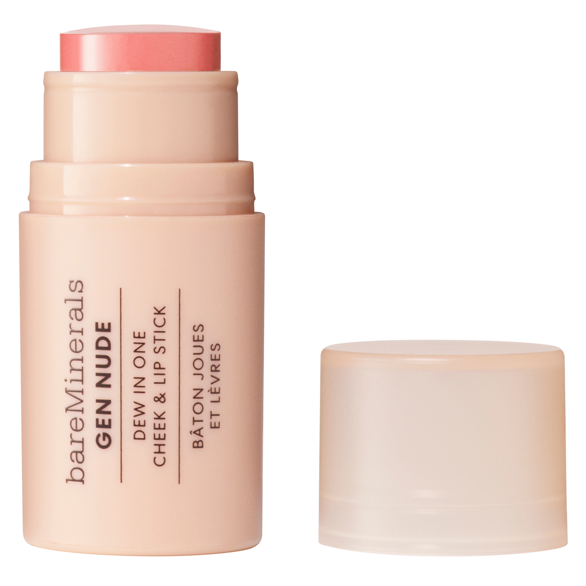 bareMinerals Gen Nude Dew in One Cheek & Lip Stick Blush 1 of 8 Blush