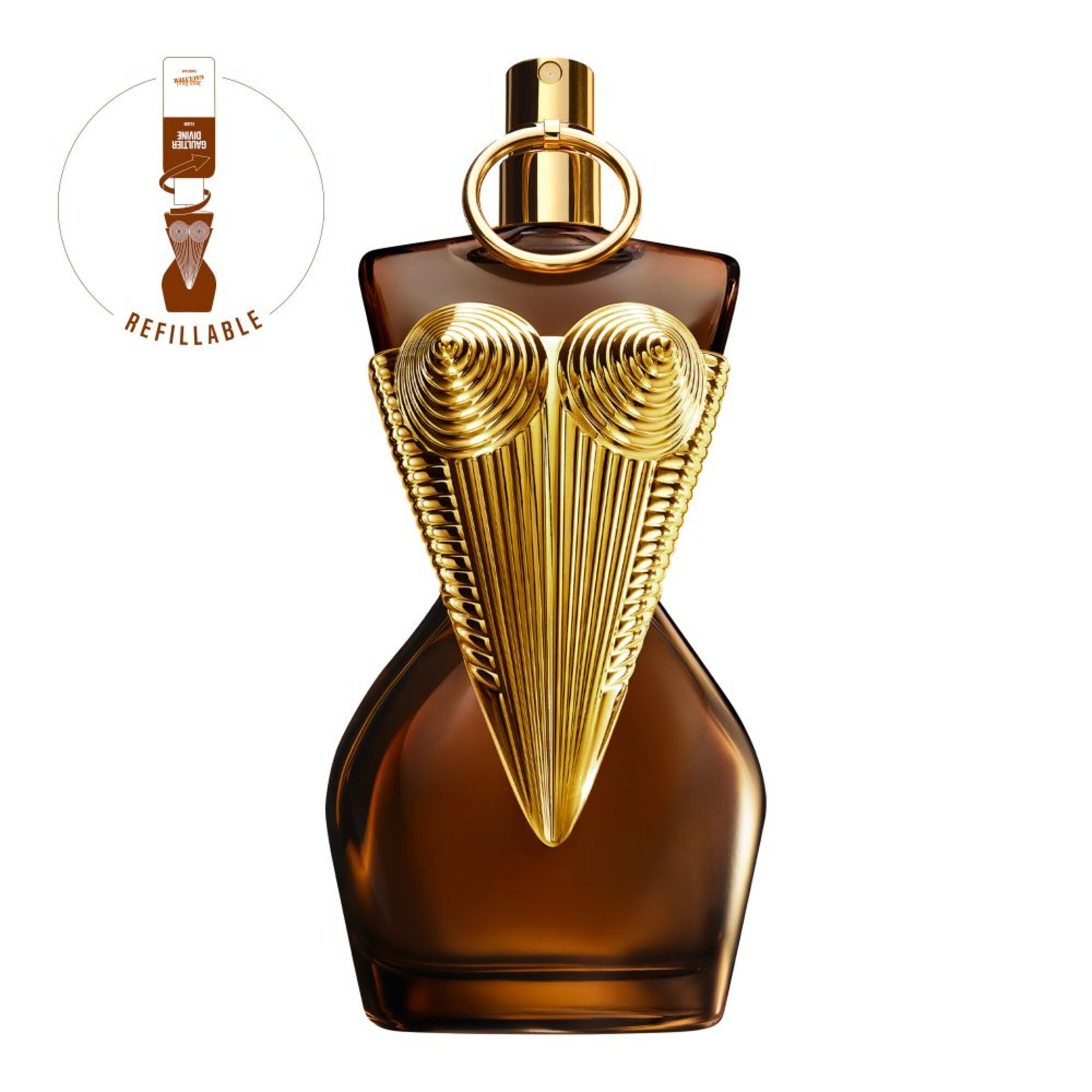 100 ML Jean Paul Gaultier GAULTIER DIVINE Parfum 1 of 7