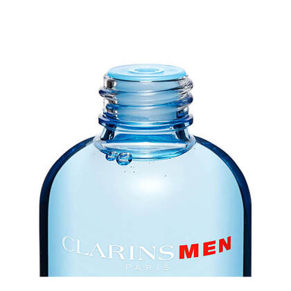 100 ML Clarins Ein vitalisierendes Splash, das strapazierte Haut nach der Rasur beruhigt und schützt. Bodylotion  1 of 3 