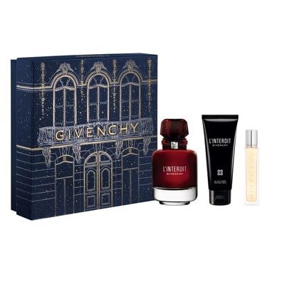 80 ML GIVENCHY L'INTERDIT ROUGE EDP Geschenkset  1 of 4 