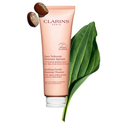 125 ML Clarins REINIGEN UND KLÄREN Doux Nettoyant Moussant Apaisant  1 of 2 