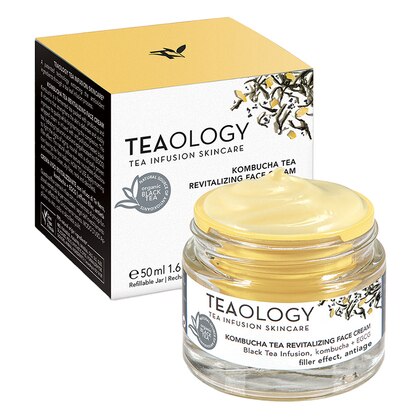 50 ML TEAOLOGY KOMBUCHA Tea Revitalizing Anti-Aging Creme  1 of 3 