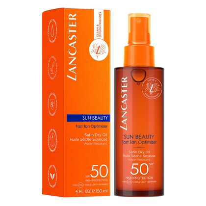 150 ML Lancaster SUN BEAUTY BODY SPF 50 Sonnenöl  1 of 2 