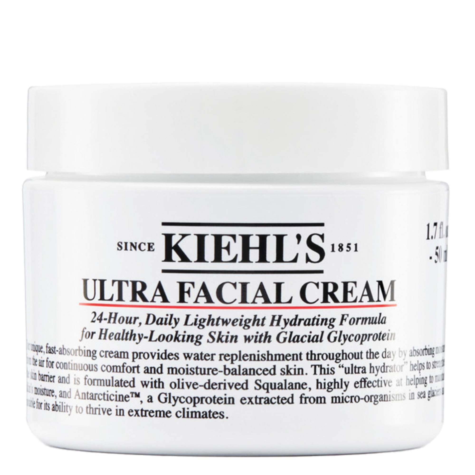 50 ML Kiehl's FACE CLEANSERS Ultra Facial - Gesichtscreme 1 of 3