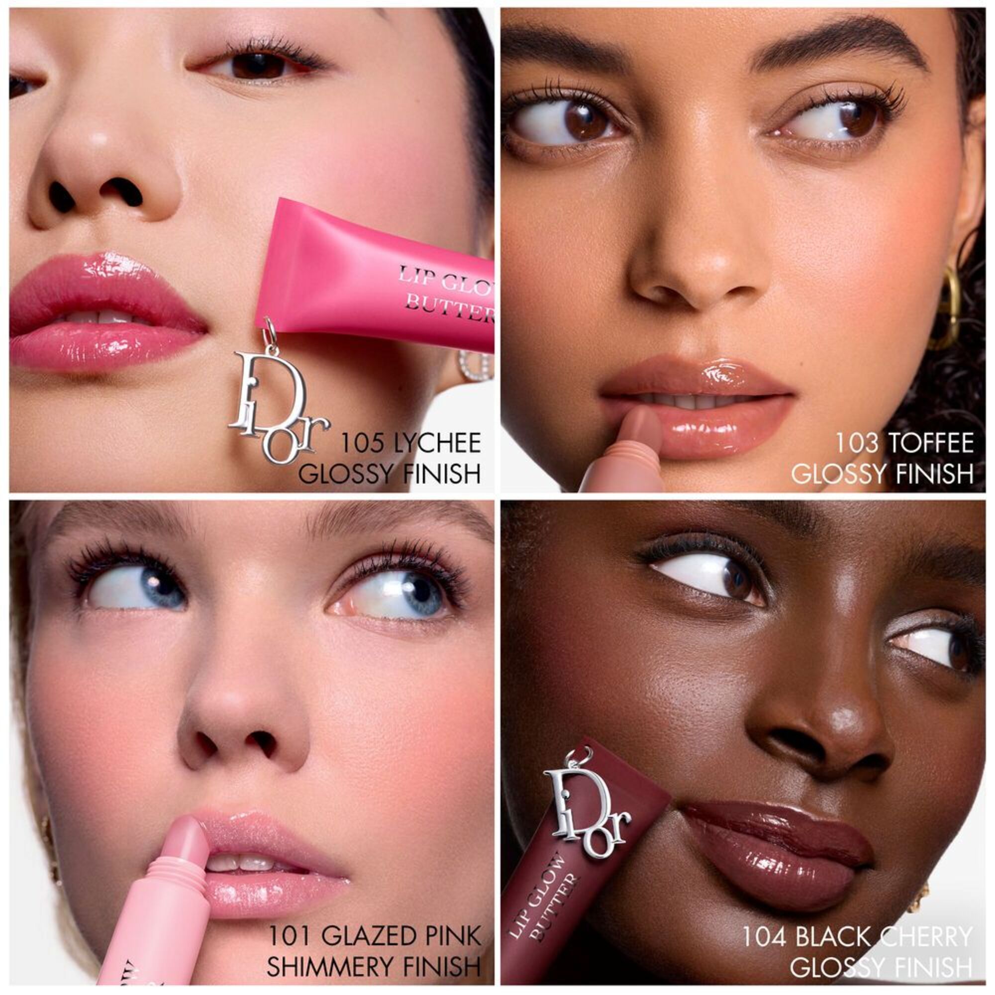 Hochglänzende Lippenpflege