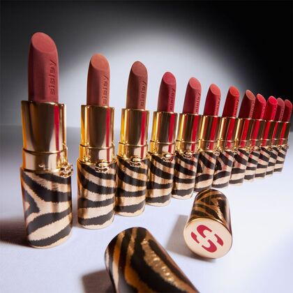Samtig matter Lippenstift mit doppeltem Schutz