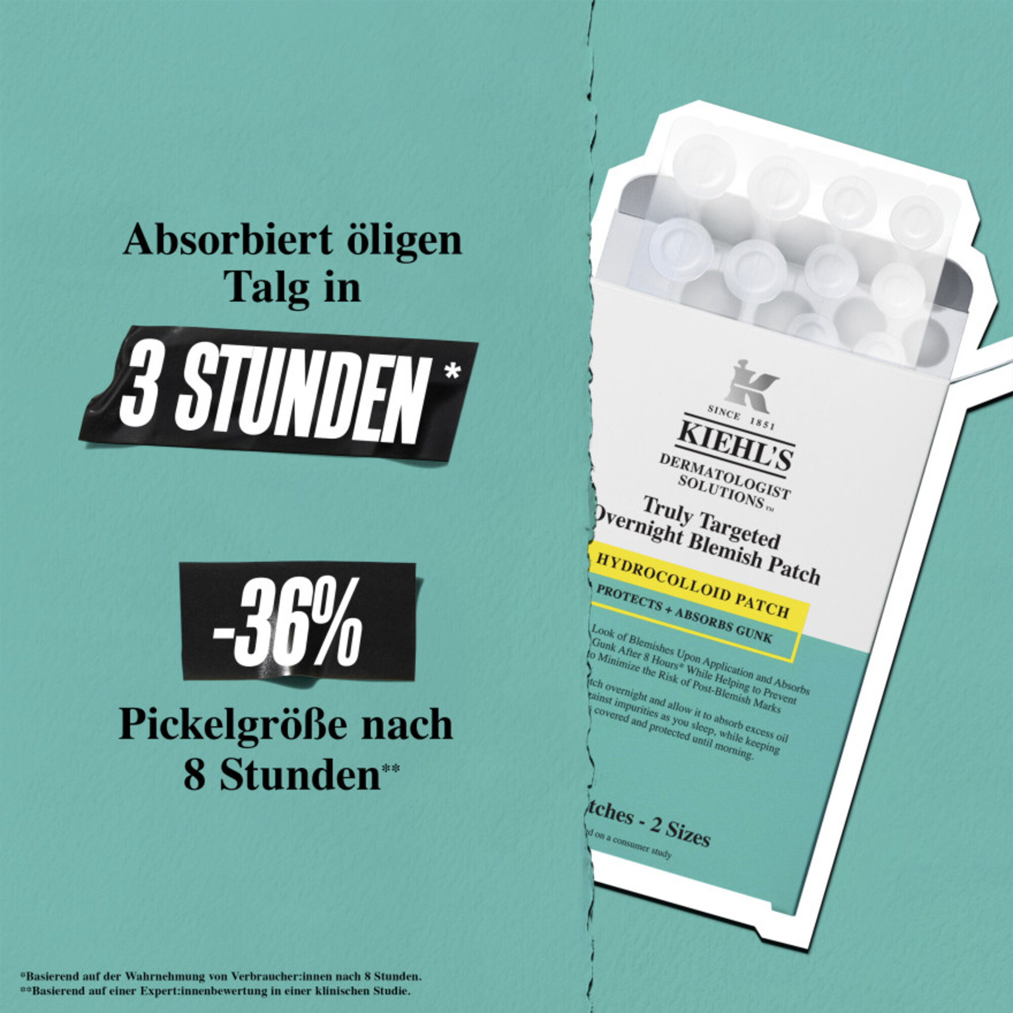 22 Stück/e Kiehl's Truly Targeted Overnight Blemish Patches Gesichtspflege 3 of 7 Gesichtspflege