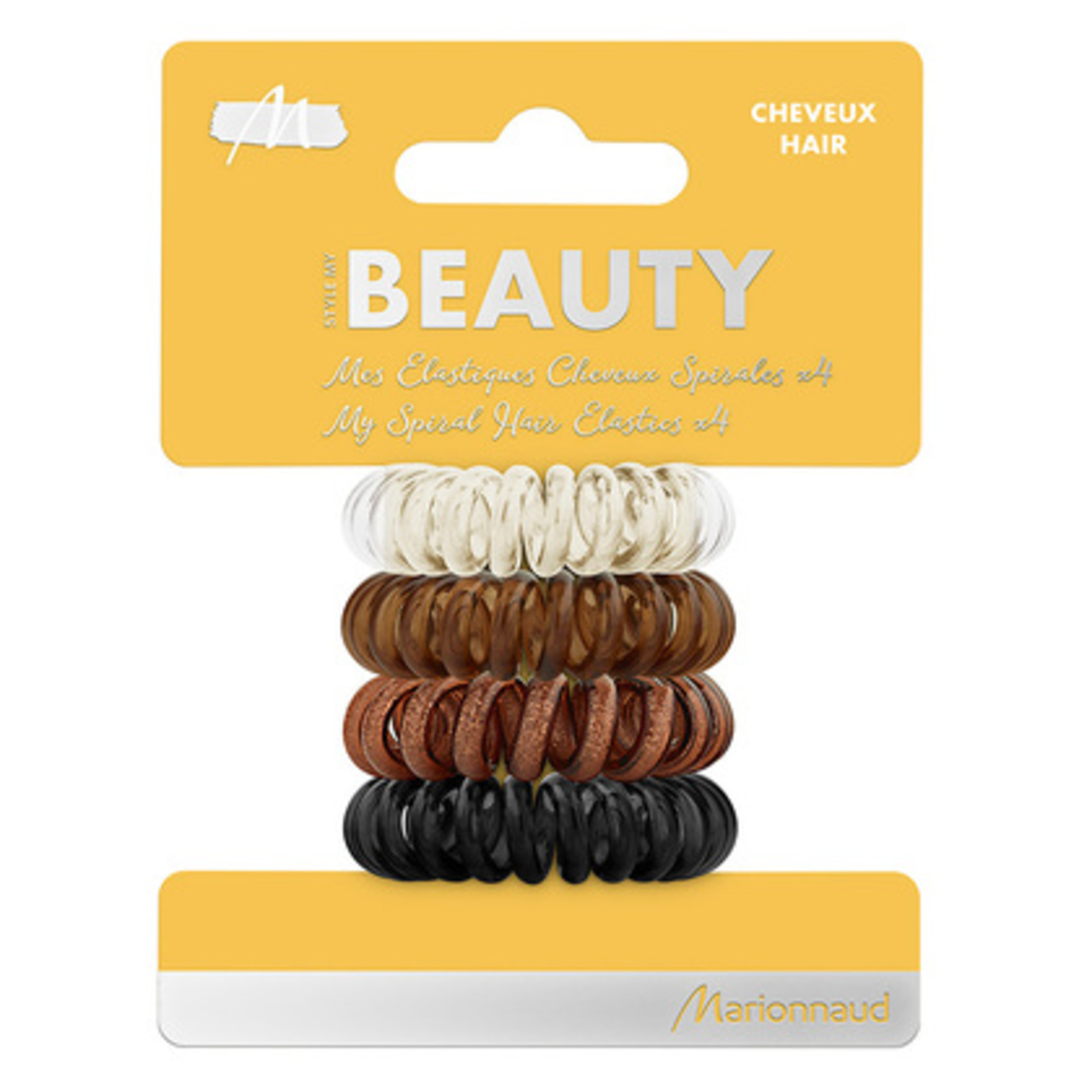 Style My Beauty Spiralförmige Haargummis