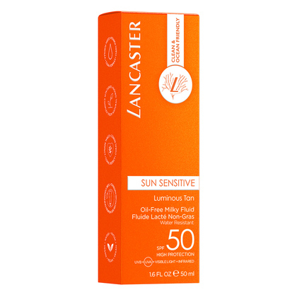 50 ML Lancaster LANCASTER SUN CARE Oil-Free Milky Fluid SPF 50  1 of 3 