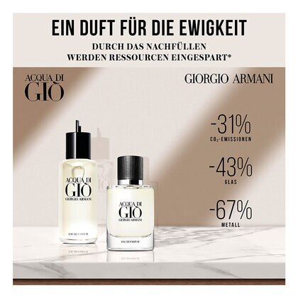 150 ML Armani ACQUA DI GIÒ HOMME le parfum Parfum Refill  1 of 3 