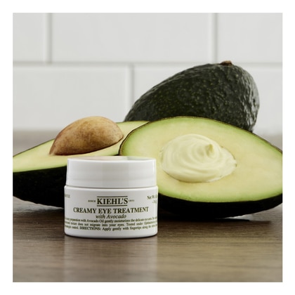 14 ML Kiehl's CREAMY EYE Creamy Eye Treatment with Avocado - Augenpflege  1 of 3 