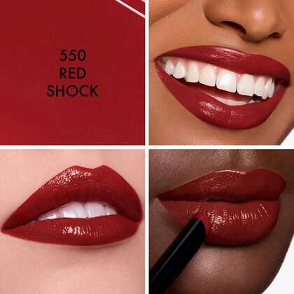 Lippenstift der lange hält und nicht austrocknet mit Shine-Finish