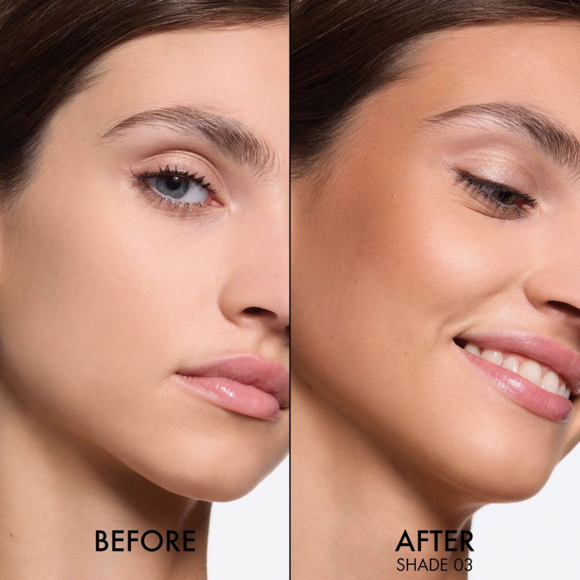 Puder-Bronzer mit natürlichem Glow oder mattem Finish