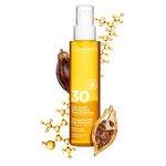 150 ML Clarins CLARINS SONNE Huile Solaire Embellissante Haute Protection Sonnenschutz SPF 30 3 of 3 Huile Solaire Embellissante Haute Protection Sonnenschutz SPF 30