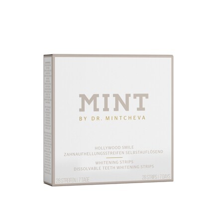 28 Stück/e Mint By Dr. Mintcheva MINT SMILE Whitening Strips 7-Tage-Kur  1 of 1 Whitening Strips 7-Tage-Kur
