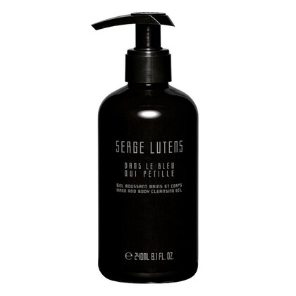 240 ML Serge Lutens DANS LE BLEUE QUI PETILLE Cleansing Gel  1 of 3 