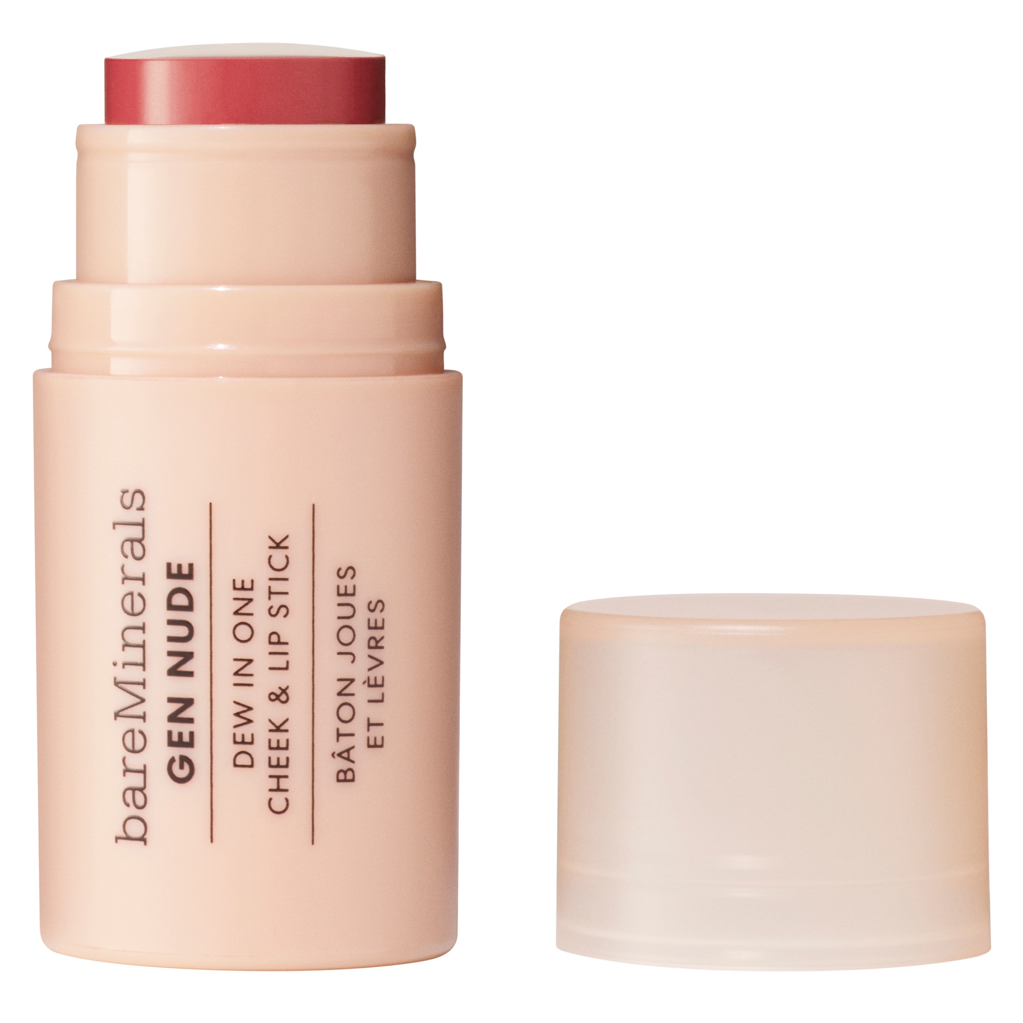 bareMinerals Gen Nude Dew in One Cheek & Lip Stick Blush 1 of 8 Blush