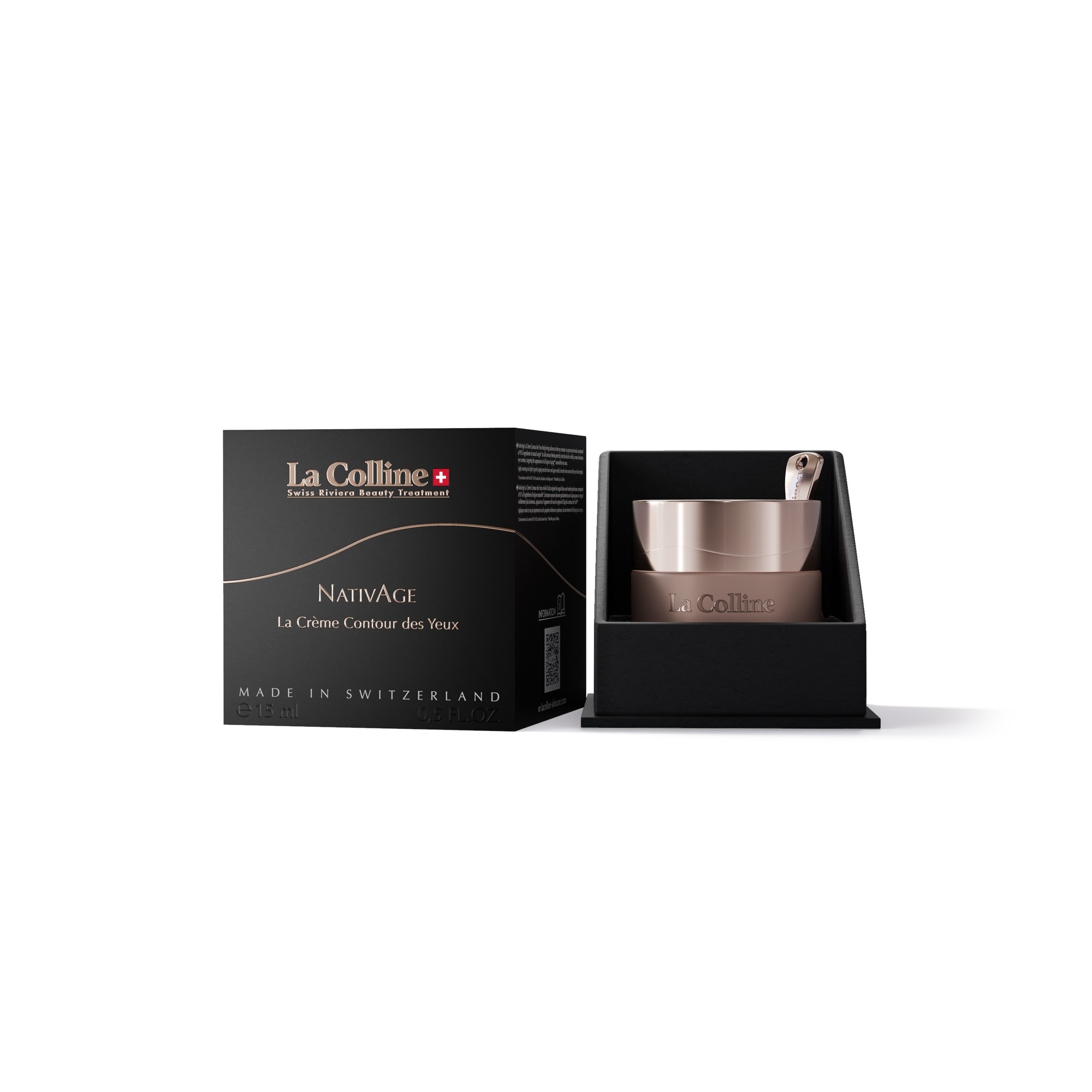 15 ML La Colline La Cr�me Contour des Yeux Augencreme 1 of 2 Augencreme