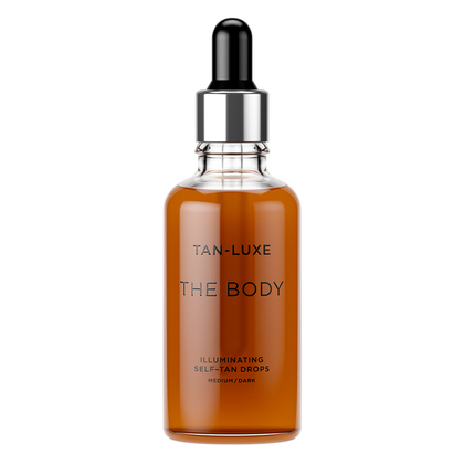 50 ML TAN LUXE BODYTAN The Body Self Tan Drops Selbstbräuner Serum Medium/Dark  1 of 1 