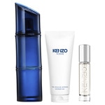 110 ML Kenzo Homme Eau de Toilette Intense + Travel Spray + Shower Gel Set 2 of 3 Set