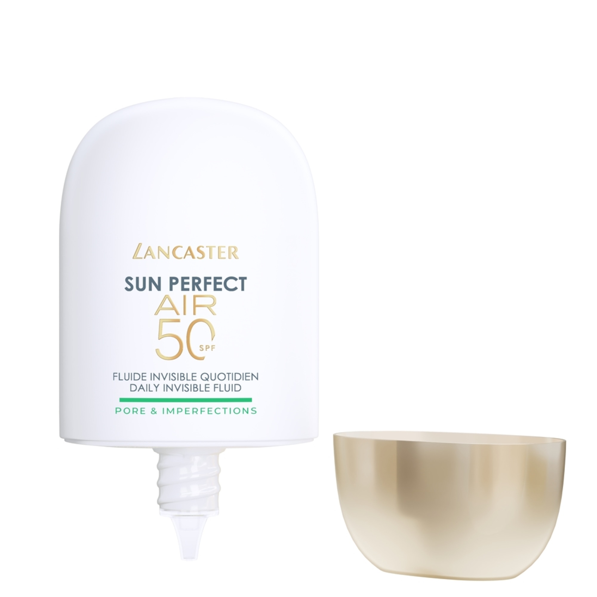 40 ML Lancaster Sun Perfect AIR Daily Invisible Fluid SPF50 Pore & Imperfections Sonnenschutz  1 of 8 