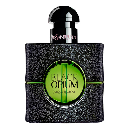 30 ML Yves Saint Laurent BLACK OPIUM GREEN YSL BO ILLICIT GRE  1 of 3 