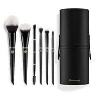 6 Stück/e Marionnaud Make-up Pinsel Set, Marionnaud Pinselset, Pinsel Etui, Complexion Pinsel, Eyeliner & Brauenpinsel, Crease Brush, Shader Pinsel, Lippenpinsel, synthetische Pinsel, Marionnaud Make-up Set Das Pinseletui - 6 Pinsel - Teint  1 of 2 